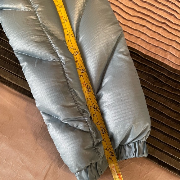 Rischio Blue Down Puffer Coat. Size Medium. - Picture 10 of 10